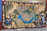 Wand der Republica de la Boca, La Boca, Av Don Pedro de Mendoza, Buenos Aires, Argentinien.