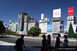 Plaza de la Republica, Buenos Aires, Argentinien.