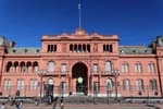 The Pink House, Sitz der argentinischen Exekutive, Plaza de Mayo, Casa Rosada in Buenos Aires, Argentinien.
