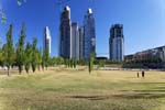 Parque Mujeres Argen Puerto Madero, Buenos Aires, Argentinien.