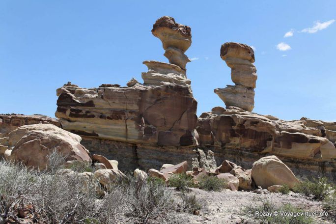 El Submarino, Ischigualasto, Valle de la Luna - Argentinien