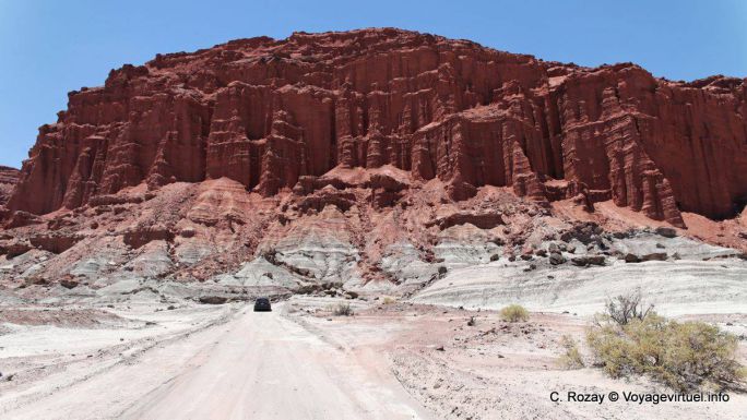 La Catedral, Ischigualasto, Valle de la Luna - Argentinien