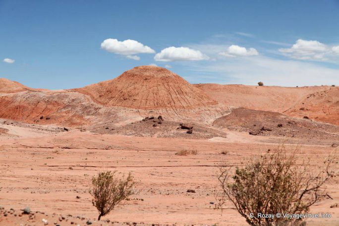 Formación Los Colorados, Ischigualasto, Valle de la Luna - Argentinien