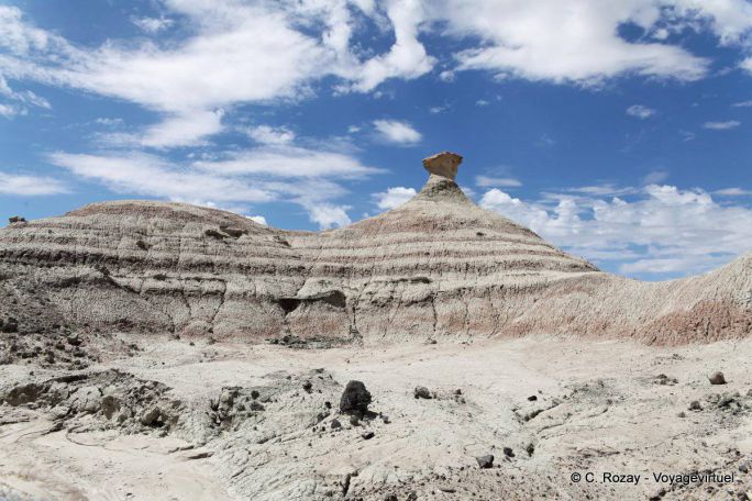 Formación, Ischigualasto, Valle de la Luna - Argentinien