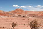 Formación Los Colorados, Ischigualasto, Valle de la Luna, Argentinien.