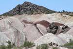 Rock-Welle, Ischigualasto, Valle de la Luna, Argentinien.