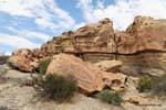 El Gusano, Ischigualasto, Valle de la Luna, Argentinien.