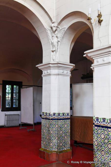 Détail architectural intérieur, Mendoza Banco Hypothecario Nacional - Argentinien