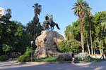 Reiterstandbild des Befreiers San Martin, Mendoza, Argentinien.