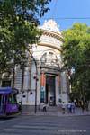 Gebäude der Bank von Plaza San Martin, Mendoza, Argentinien.