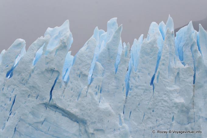 Ice Spikes, Gletscher Perito Moreno, El Calafate - Argentinien