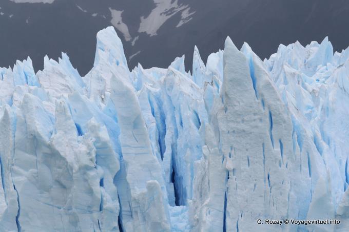 Eisblau Dislokation, Gletscher Perito Moreno, El Calafate - Argentinien