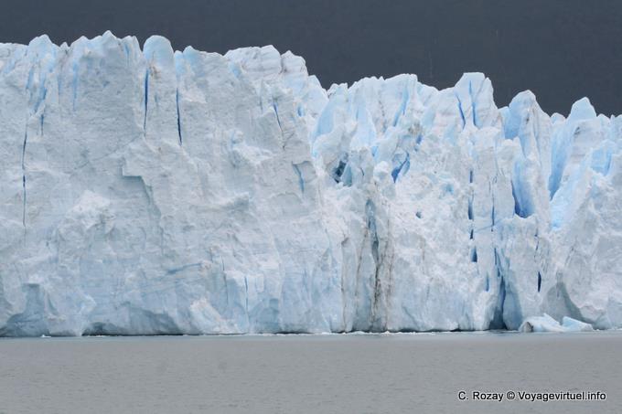 Wand aus Eis, Gletscher Perito Moreno, El Calafate - Argentinien