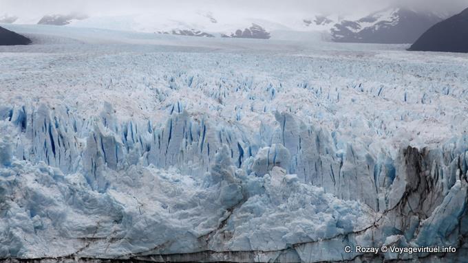 Meereis bis zu 700 Meter dick, Gletscher Perito Moreno, El Calafate - Argentinien