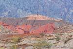 Farbe colorado, Quebrada de las Conchas, Argentinien.