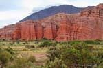 El Castillo, Quebrada de las Conchas, Argentinien.