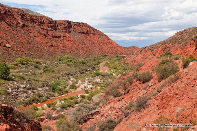 Tiefes Tal, Ruta 40 zwischen Villa Union und Chilecito - Argentinien