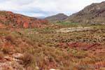 Panoramaaussicht, Los Tambillos, Ruta 40 zwischen Villa Union und Chilecito, Argentinien.