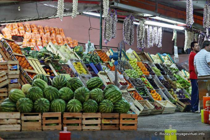 Obst-und Gemüsestand, La Rioja - Argentinien