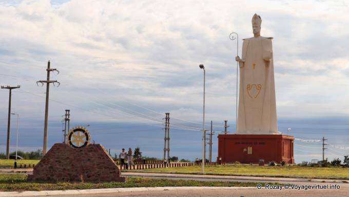 Riesen-religiöse Statue, La Rioja - Argentinien
