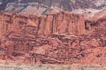 Cliffs in der Sierra, Ruta 40, Hualfin, Argentinien.