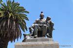 Denkmal für Sarmiento, Plaza 25 de Mayo, San Juan, Argentinien.