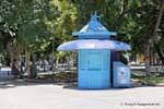 Geschlossene Kabine, San Juan, Argentinien.