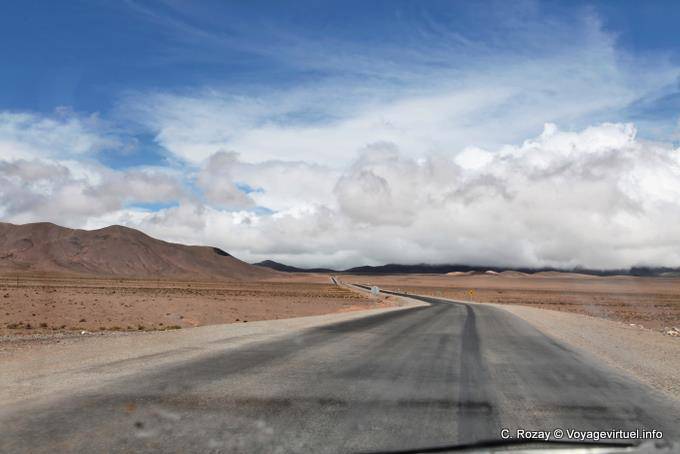 Routen Wolken zwischen Payogasta und Piedra del Molino - Argentinien