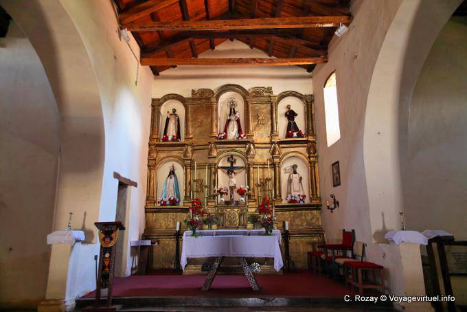 Der Altar, Iglesia San Pedro Nolasco, Molinos - Argentinien