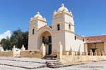 Von außen, Iglesia San Pedro Nolasco, Molinos angesehen, Argentinien.