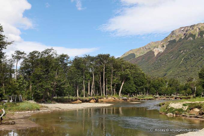 Carbajal Flusstal, Ushuaia - Argentinien