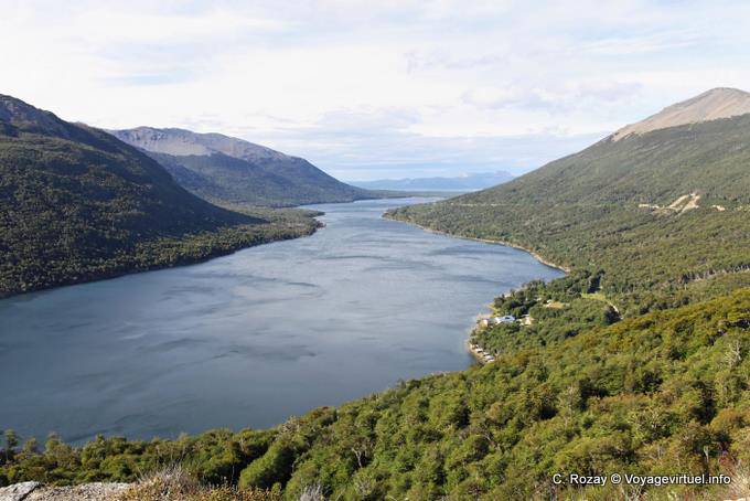Blick vom Paso Garibaldi, Ushuaia Lago Escondido - Argentinien