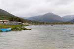 Rio Milna nacimiento, Ushuaia Lago Escondido, Argentinien.