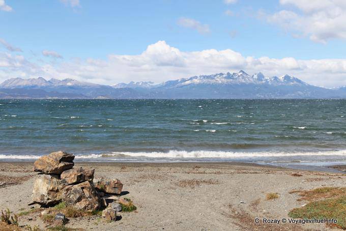 Schnee auf Chile, Ushuaia - Argentinien