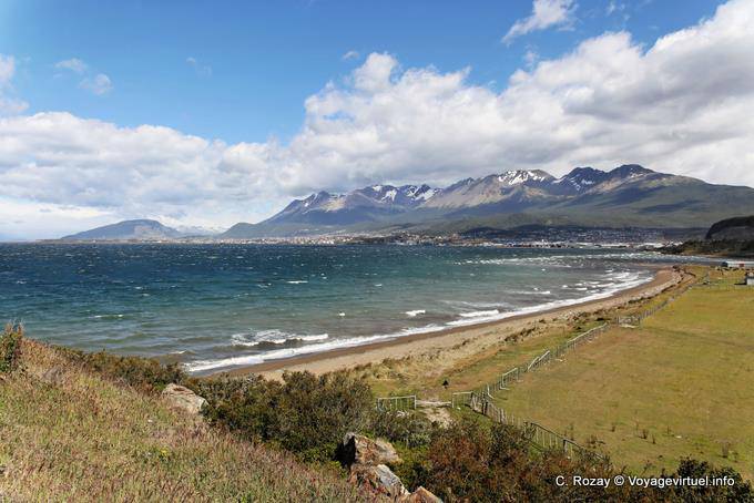 Blick auf die Bucht, Ushuaia - Argentinien