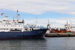 Polarexpeditionsschiff, Hafen von Ushuaia, Argentinien.