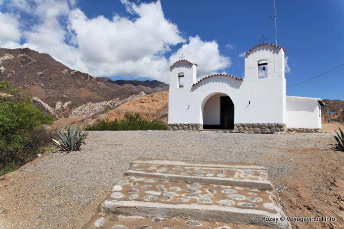 Capilla de la Angostura Tal Calchaquies, Ruta 40 - Argentinien