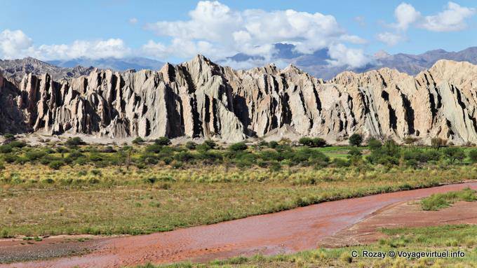 Verbund las Flechas quebrada Tal Calchaquies, Ruta 40 - Argentinien