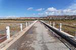 Brücke über den Rio Calchaqui, Palo Pintado Tal Calchaquies, Ruta 40, Argentinien.