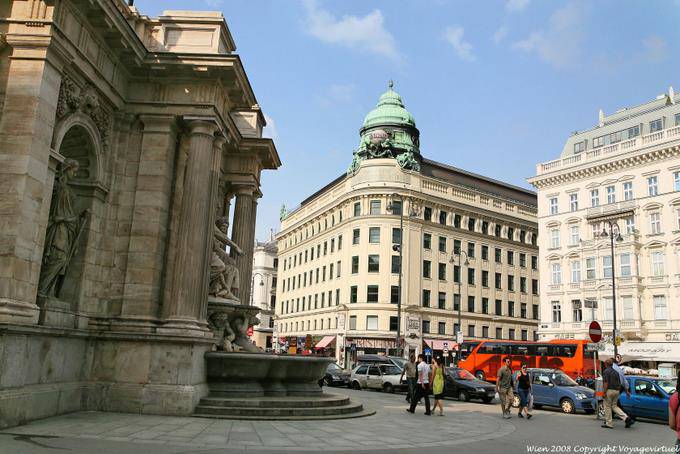 Albertina Platz, Danubius Generali Brunnen Haus - Wien - Österreich