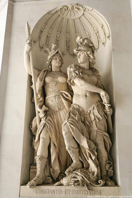Hofburg, Constantia und Fortitudine - Wien - Österreich