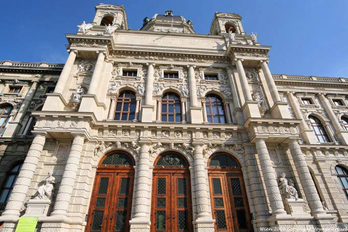 Kunsthistoriches Museum, Hauptfassade - Wien - Österreich