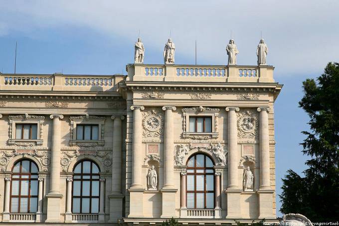 Kunsthistoriches Museum, rechts schauen - Wien - Österreich