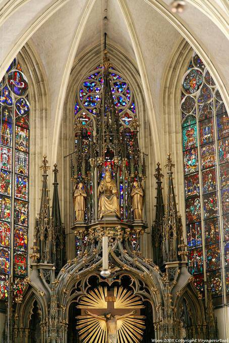 Maria Am Strand, Innenansicht der Kirche - Wien - Österreich