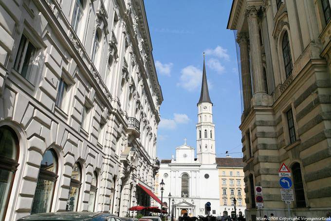 Michaelerkirche seit Schauffler - Wien - Österreich