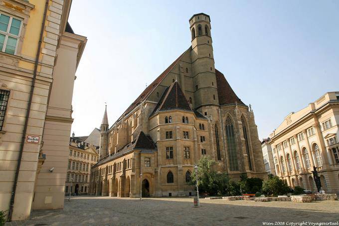 Minoritenkirche, Rückansicht - Wien - Österreich