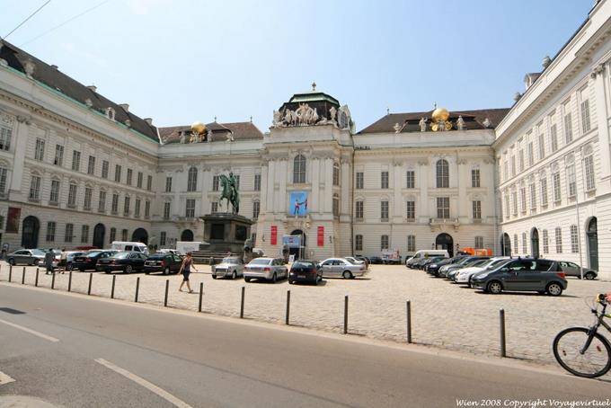 National Bibliothek, Josefsplatz Landschaft - Wien - Österreich