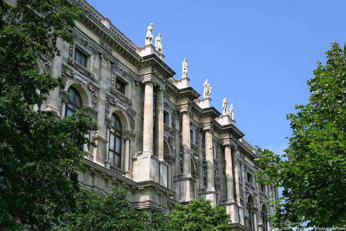 Naturhistoriches Museum, Teil der Fassade - Wien - Österreich