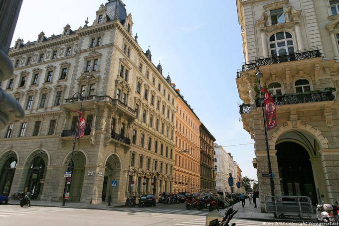 Rathaus Strasse - Wien - Österreich