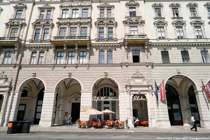 Reichsratstraße Café Sluka - Wien - Österreich